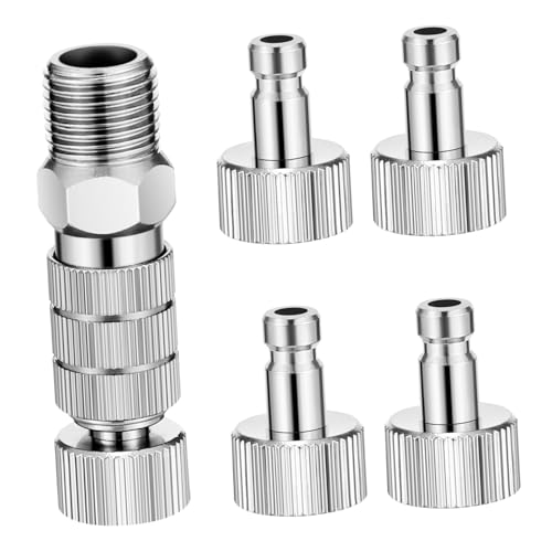 Adaptadores para aerógrafo SOIMISS con conectores rápidos de metal para mangueras de pintura