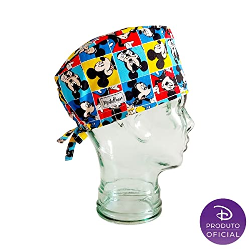 Touca Gorro Masculina Feminina - Disney Mickey e Minnie (MICKEY MOUSE QUADRICULADO)