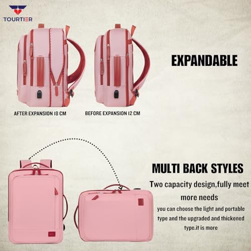 Image of Stylish Laptop Backpack for Men & Women with USB Charging Port, Compatible Laptop 15.5-inch