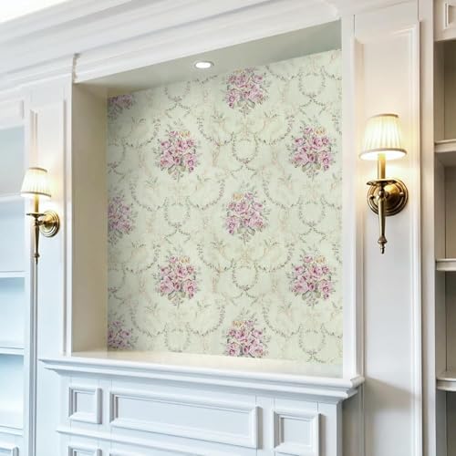Image of Self Adhesive Decorative Peel Stick Waterproof Wallpaper Removable Wall Decor for Living Room Hall Decoration PVC Vinyl DIY Wall Paper 45x304cm