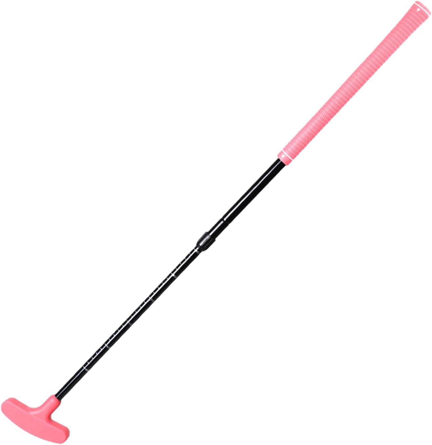 Golf Putter, Retractable 18 Holes Club, Two Way Golf Putters for Left And Right Hand, Non-Slip Grip, Portable Mini ​​Short Game Stick for Men Woman Ball Roll Practice Sport Accessories, Pink