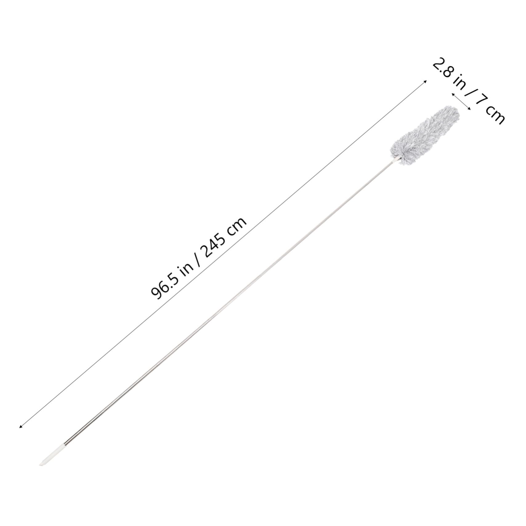GOOHOCHY Fiber Duster Extension Pole Ceiling Retractable Duster Set for Home Cleaning