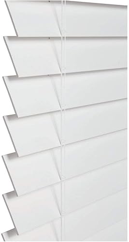 Miniatura 9 de Home Decorators Collection Persiana de madera sintética de alta calidad sin cordón de 2-1/2 pulgadas, 23 pulgadas de ancho x 48 pulgadas de largo