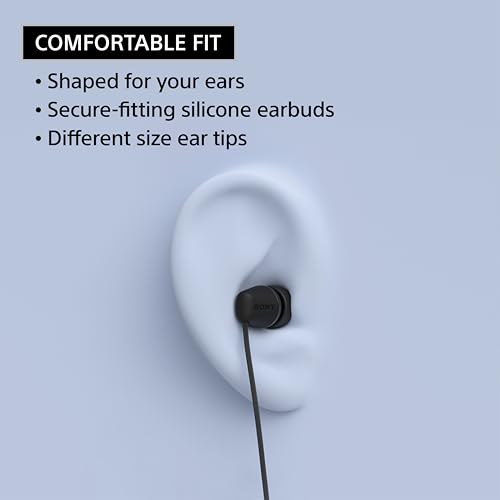 ソニー IER-EX15C USB-C プラグ 有線 インイヤーヘッドホン iPhone Android 携帯電話用 内蔵多機能ボタン ボリューム マイクコントロール USBオーディオクラス1.0デバイス対応 ブラック