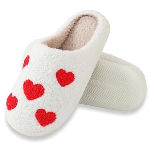 Image of Comfy Elastic Slippers for Women Men,Memory Foam Soft Plush House Slippers