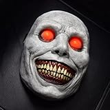 LEOP Scary Halloween Mask - Creepy Smiling Demons, Horror Evil Cosplay Halloween Costume Party Props Evil Cosplay Props (style-02)