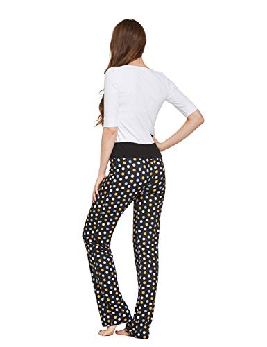 Image of CYZ Womens Casual Stretch Cotton Pajama Pants Simple Lounge Pants
