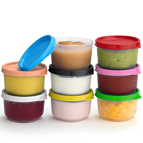 Image of Signoraware Mini Fresh BPA Free Plastic Containers (130ml x 8 | Set of 8 | Multicolour)