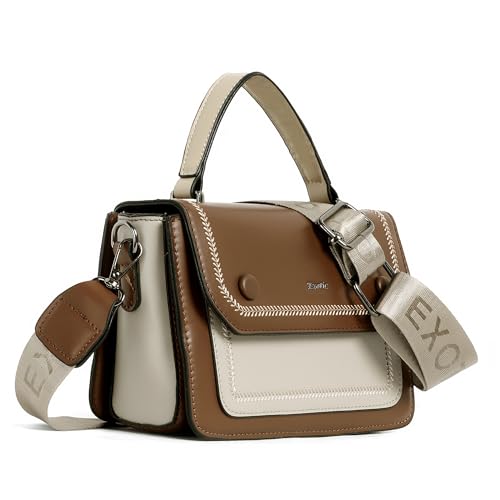Image of EXOTIC Premium Embroidery Design Saddle Boxy Shoulder Bag for Women