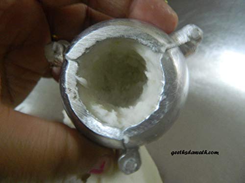 FlowAura Aluminum Modak Moulds (Set of 3) Size: 5 cm | (Medium) - Image 4