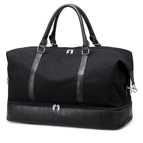 S-ZONE Weekender Bags for Women Men Travel Duffel...