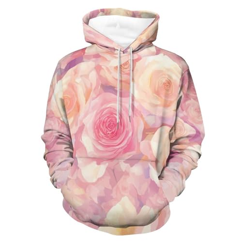 Sweat à capuche Roses Roses aux finitions soignées et coupe premium