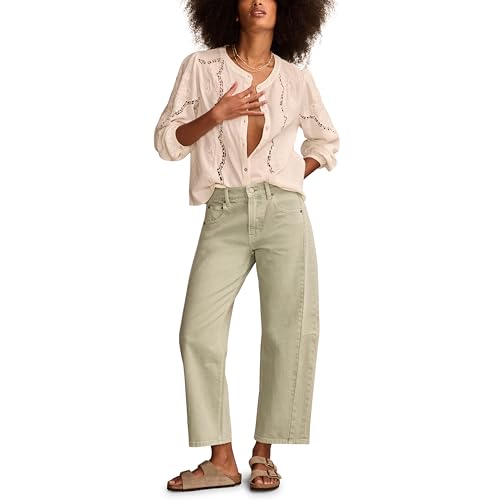 Lucky Brand Women's Barrel Leg Jeans4