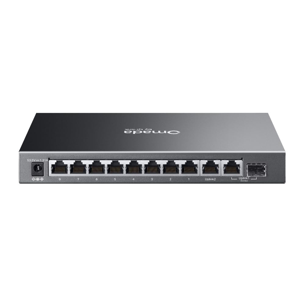 10-Port Gigabit Easy Managed PoE+ Switch ES210GP, Compatible with TP-Link-image-35