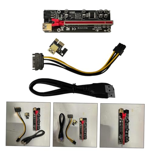 6 sets adaptador PCI-e GPU Riser para minería estable miniatura 7
