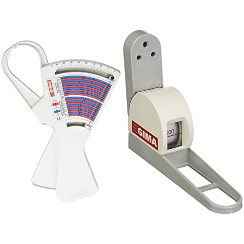 Plicometro GIMA Fat-1, analisi grasso corporeo, certificato CE & Gima 27335 Altimetro da Parete