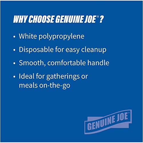 Genuine Joe Medium-Weight Spork (Pack Of 1,000) #TOP4