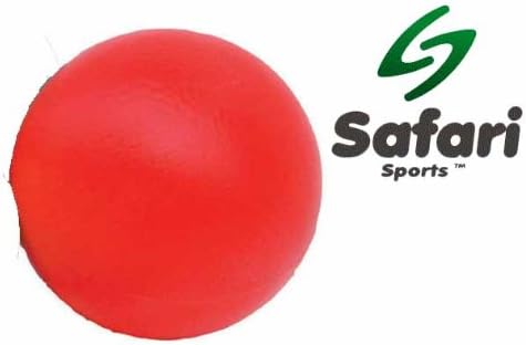 Safari PVC Coated Foam Ball (200mm) (Red)