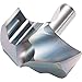 Kyocera DA 1780MKM PR1525 Grade PVD Carbide, Replaceable Drill Tip with a 0.7008" (17.80 mm) Cutting Diameter, Right-Hand Drilling Insert for Cast Iron (DRA Magic Drill Series)