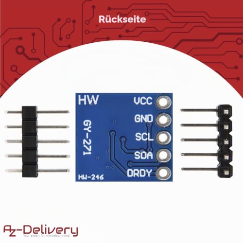 Foto von AZDelivery 3 x GY-271 Kompassmodul Kompass Magnet Sensor kompatibel mit Arduino und Raspberry Pi inklusive E-Book!
