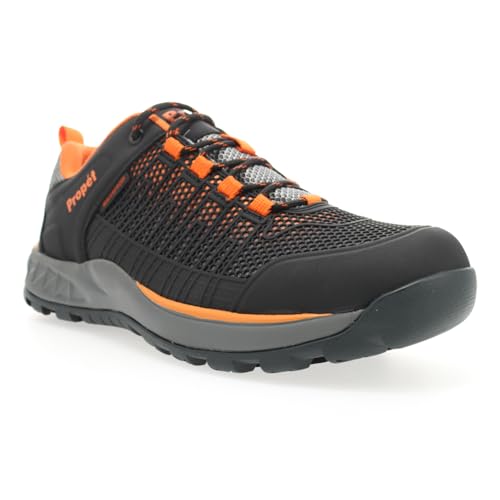 Image of Propet Mens Vestrio Hiking Sneakers Shoes - Black