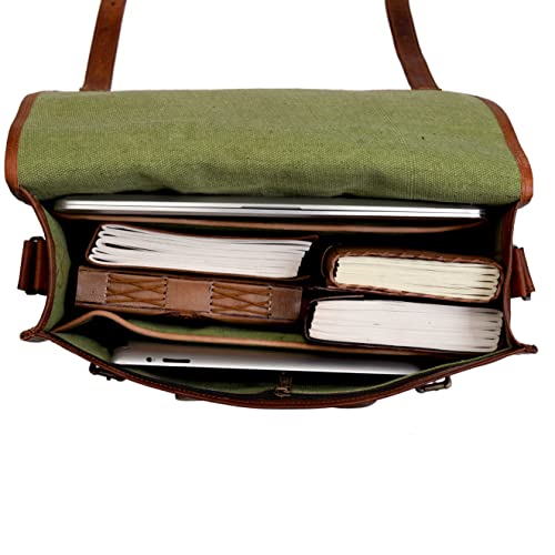 Bolso de cuero Gbag Vintage para laptop 15 pulgadas miniatura 4