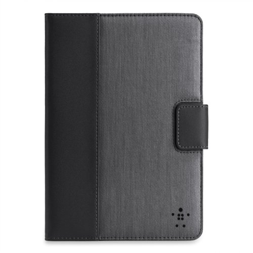 Belkin Chambray Tab Cover / Case with Stand for iPad mini 3, iPad mini 2 with Retina Display and iPad mini (Grey)