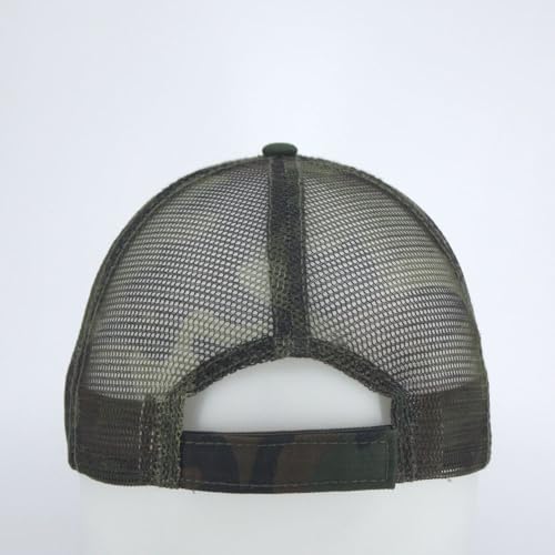 Image of The Vintage Year Washed Cotton Unstructured Soft Mesh Adjustable Trucker Baseball Cap