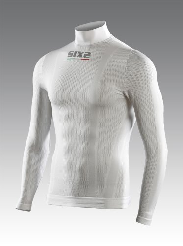 SIXS - Lupo blanco termoregulante de manga larga talla 2XL