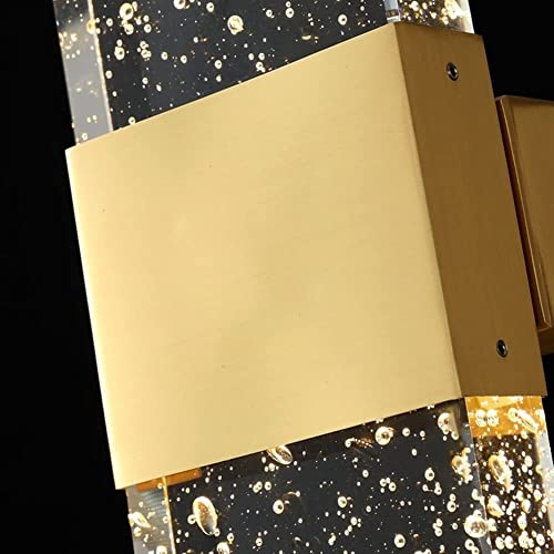 Lámpara LED de pared transparente WQHPLMD para salón y estudio moderno 5
