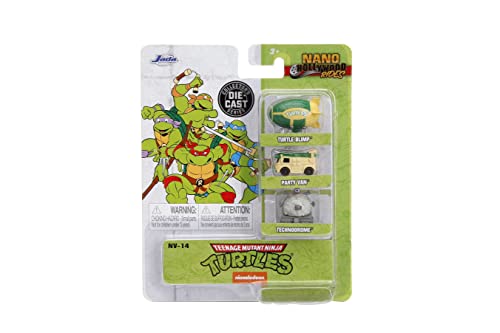 Jada Teenage Mutant Ninja Turtles 3-Pack Autos Die-cast miniatura 2