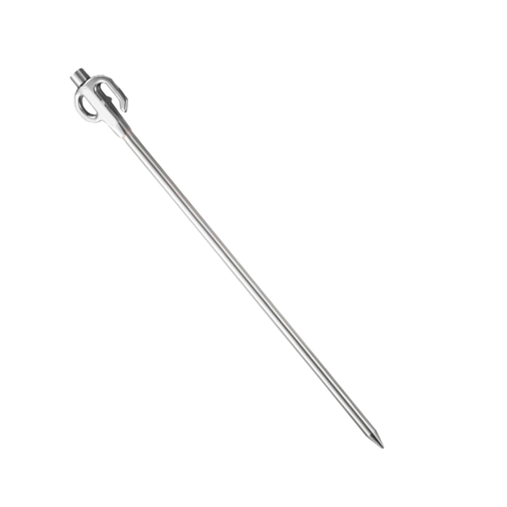 Clavijas de camping de acero para evitar que el viento mueva tu tienda de campaña