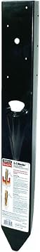 2 Pack Simpson Strong Tie FPBM44E E-Z Mender 4x4 Post Repair Bracket with Black Finish 1 Pair