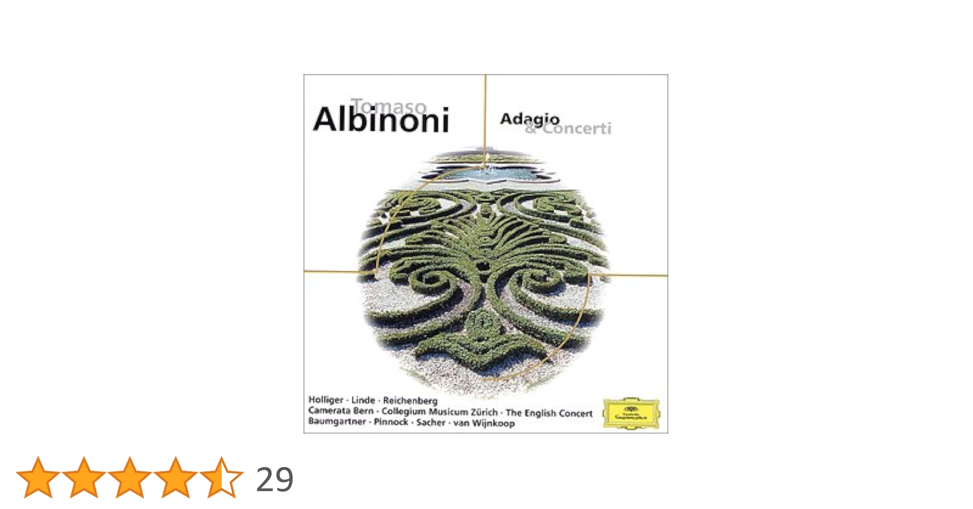 アルビノールのアダージョ MGW 5110 アルビノーニのアダージョ】Adagio