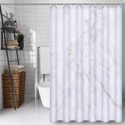 Rideau de douche en polyester de qualité supérieure au tombé élégant et fluide - 2