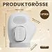 Handmassagegerät Elektrisch, Afenau Hand Massagegerät mit Wärme & Kompression, Kabelloses Handmassage mit Wärme 3 Luftkompression-Modi und 5 Stufen, Tragbares Massagegerät Hand Geschenk für Familie
