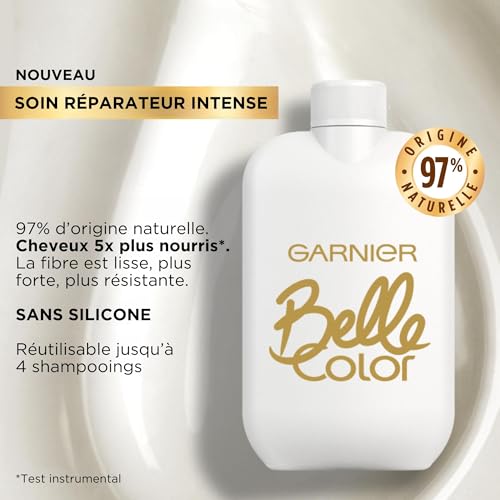 Coloration Permanente 110 Blond Très Très Naturel Eclaircissant Belle Color Garnier La Boîte - vue 5