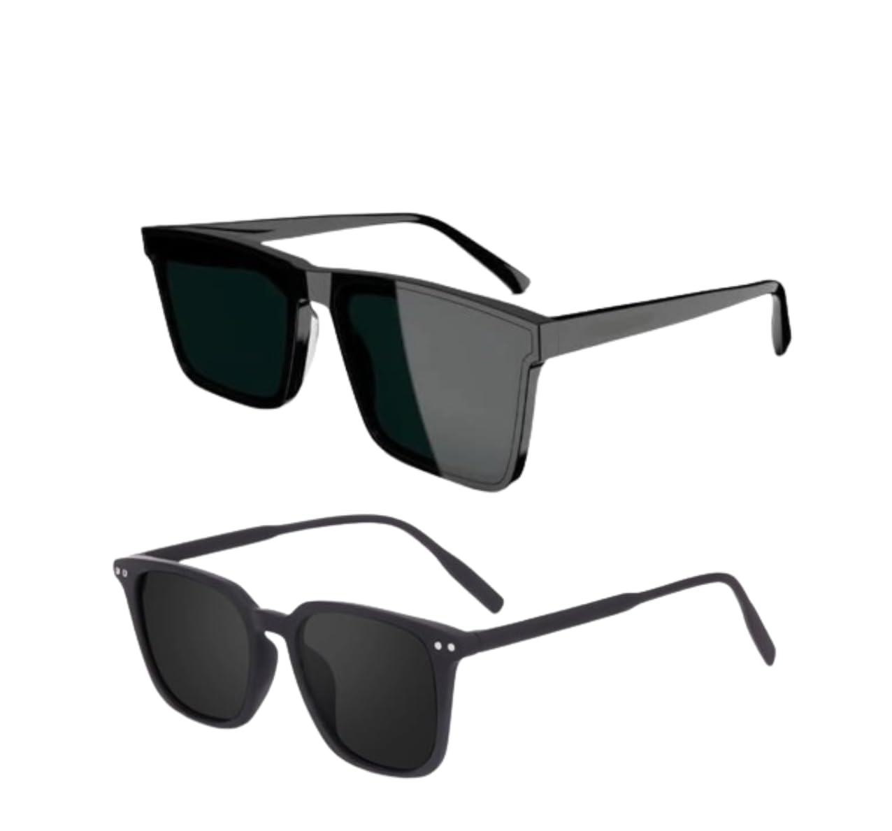 spadeaces Unisex Combo offer pack of Two MC Stan Vintage Sunglasses-picture-16