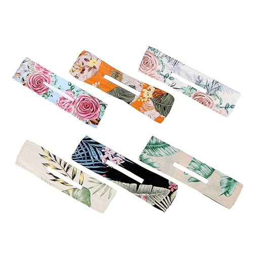 FRCOLOR 6 Piezas Rizador Perezoso Fabricante De Bollos Rosquilla De Pelo Tinte Para El Cabello Castaño Claro Herramienta Para Tirar Del Cabello Horquilla Donas De Pelo Alambre De Hierro