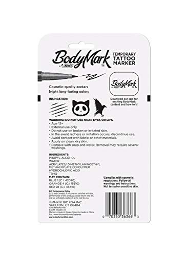 Bic Bodymark Temporary Tattoo Marker, Halloween #TOP1