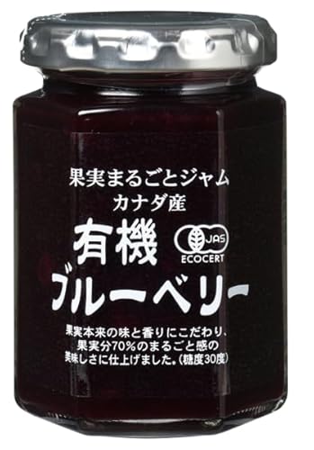 ツルヤオリジナル 果実まるごとジャム カナダ産「有機ブルーベリー」のサムネイル