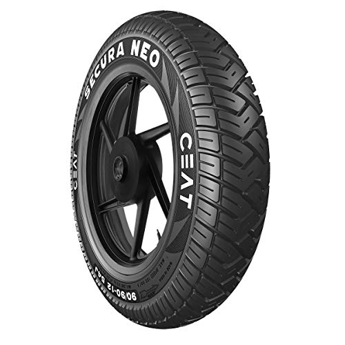 Image of Ceat Secura Neo 90 /90 -12 54J Tube-Type Scooter Tyre, Front or Rear (Home Delivery)