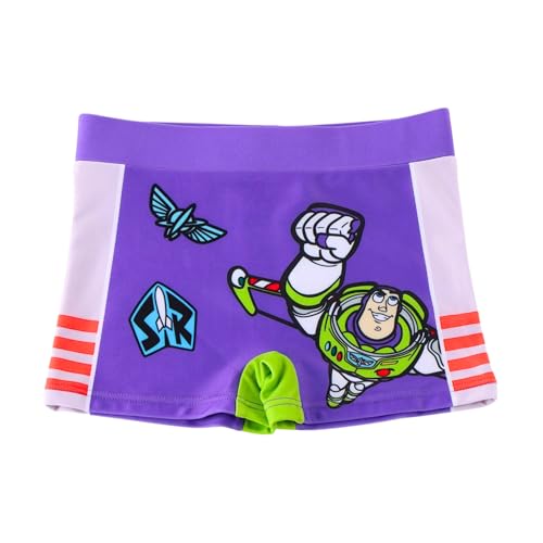 Disney Pixar Toy Story Bañador para Niño, Buzz Lightyear Shorts de Baño Boxer, Bañador de Natación Infantil, Talla 5 Años