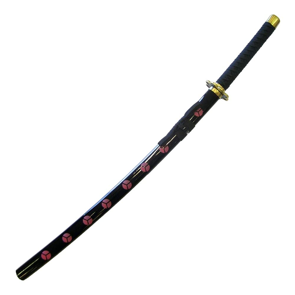S.M. The red kitetsu sandai katana in metallo Roronoa Zoro On Piece Ornamentale