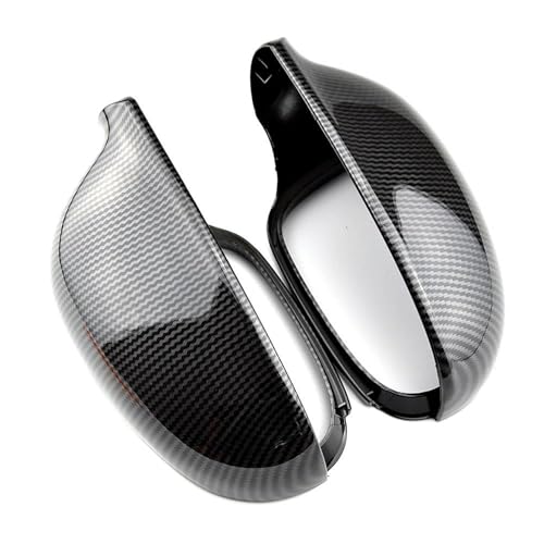 Capuchons rétroviseurs latéraux voiture look carbone pour Passat B6