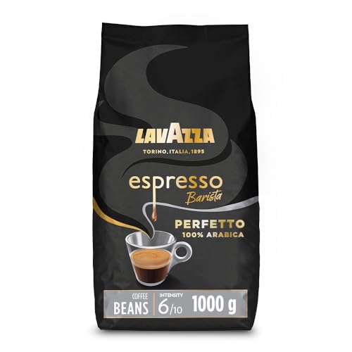 Lavazza Barista Perfetto, Arabica and Robusta Drum Roast Coffee Beans, Pack of 1kg option