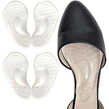 Arch Support for Flat Feet & Plantar Fasciitis, Gel Shoe Inserts Relieve Foot Pain for Women & Men 2 Pairs