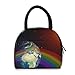 LORONA Globe Earth Space Wszechświat Gwiazda Torba na lunch Przenośna Izolowana Torba na lunch Pojemnik na lunch Chłodna / ciepła torba Pojemnik na żywność do szkoły, pracy, biura na zewnątrz na piknik