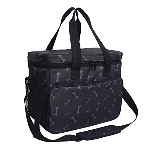 Itkcozcg Reisetasche für Haustiere, multifunktional, für Hundefutter, Behälter-Set für Wandern, Camping