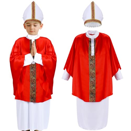Disfraz de Papa para Niños Maiteenly miniatura 1